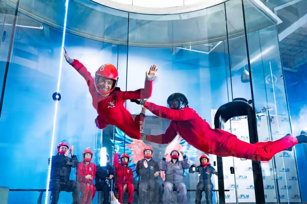 Indoor skydiving simulator in Queens, New York Indoor skydiving simulator in Queens, New York