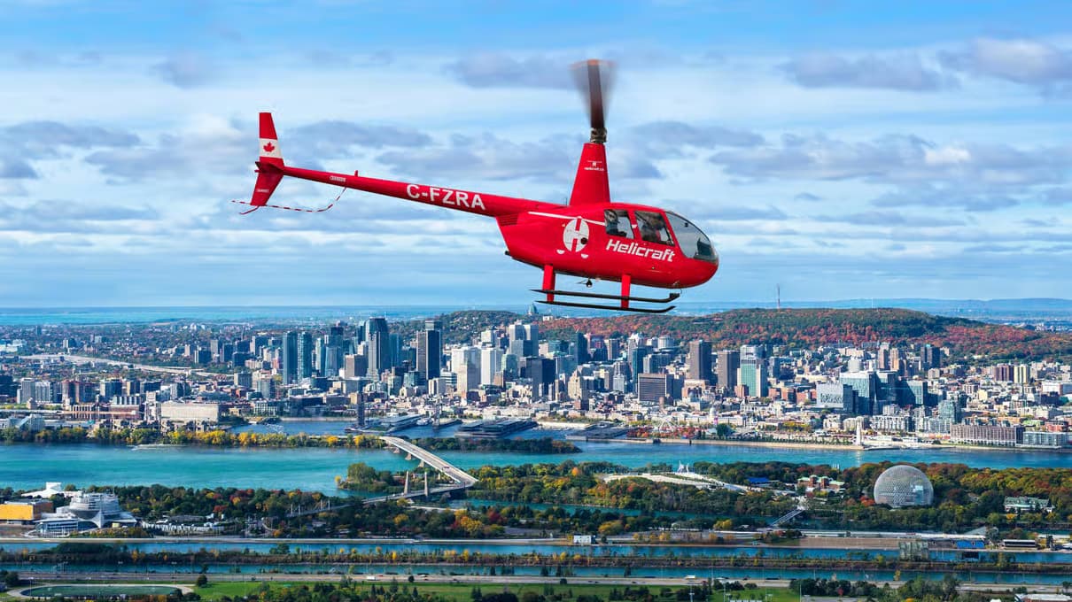 Helicopter Tour over Montreal Helicopter Tour over Montreal