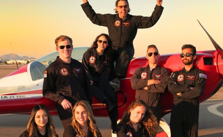 Introductory aerobatic flight with hands-on piloting in Las Vegas - vue 2