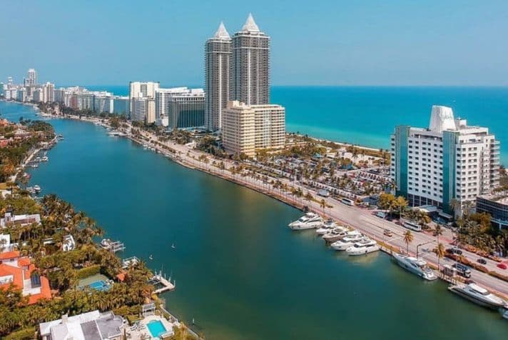 Introductory private airplane flight in Miami - vue 1