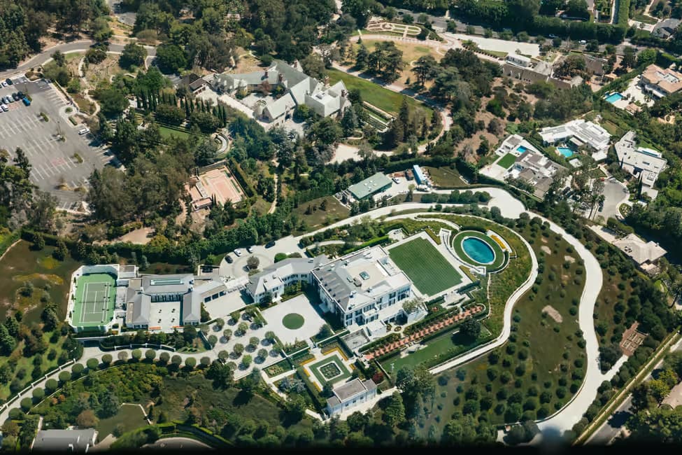 Helicopter flight in Los Angeles over Beverly Hills and Hollywood - vue 5