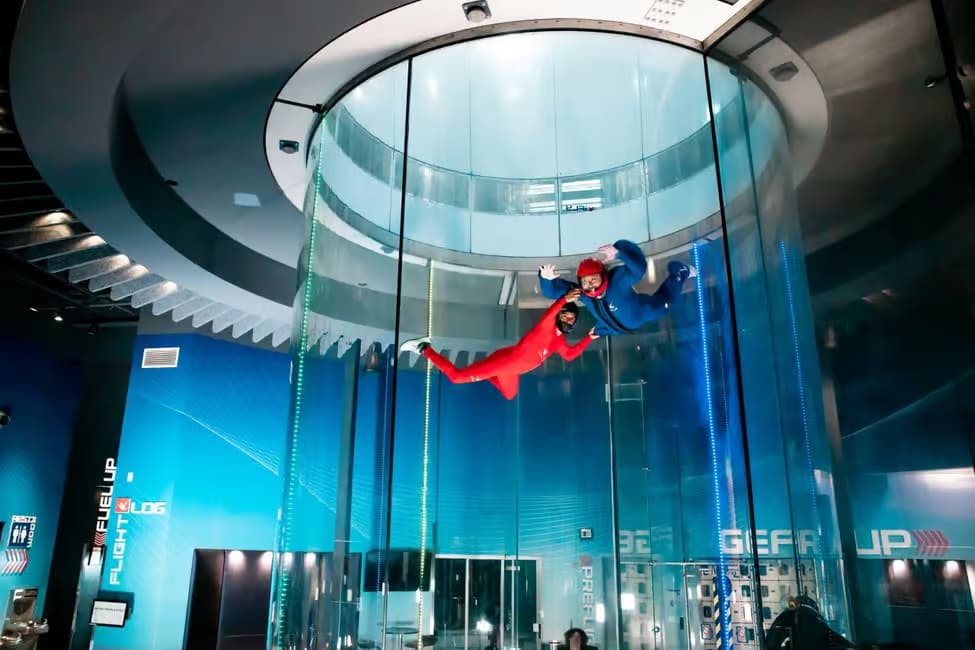 Indoor skydiving simulator in Queens, New York - vue 4