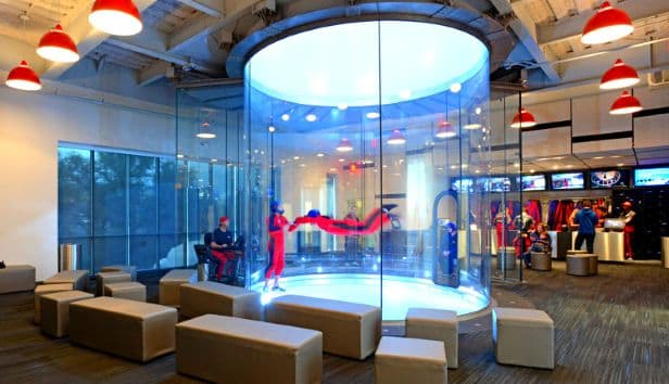 Indoor skydiving simulator in Rosemont near Chicago - vue 2