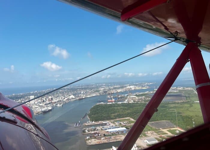 Scenic Biplane Ride Over Galveston - vue 4