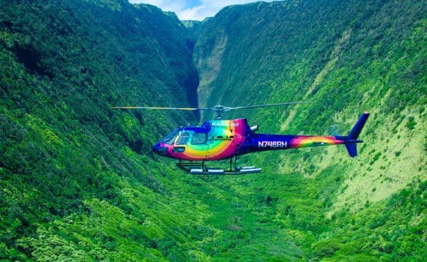 Big Island helicopter tour with a volcano overflight in Hawaii - vue 1