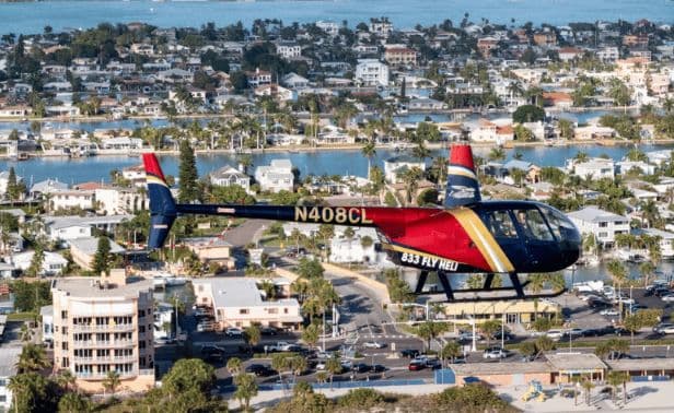 Private helicopter flight in St. Petersburg, Florida - vue 2