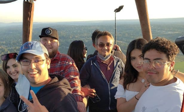 Sunrise hot air balloon ride in Seattle - vue 4