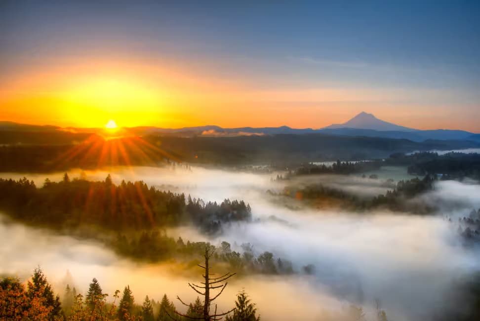 Airplane flight to Mount Hood departing from Portland - vue 4
