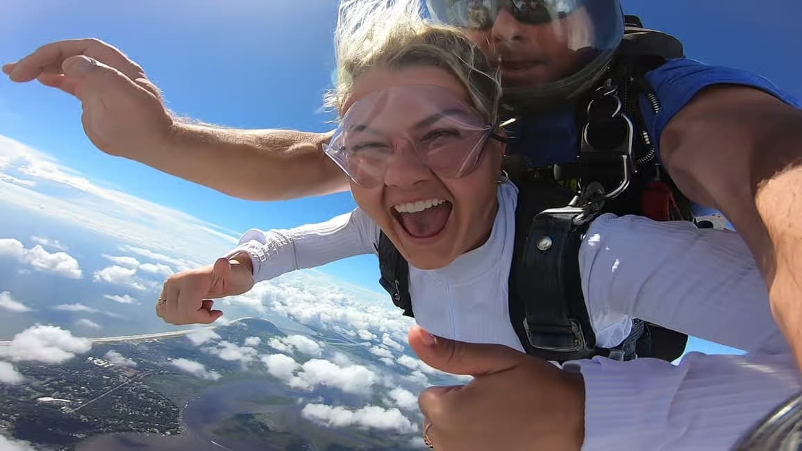 Tandem skydiving near Jacksonville - vue 2