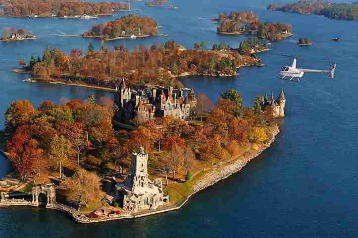 Helicopter tour in the 1000 Islands in Ontario - vue 6