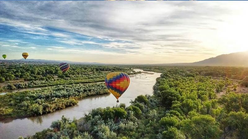 Hot air balloon ride in Albuquerque – Rio Grande overflight - vue 3