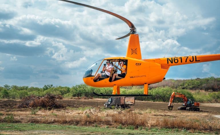 Private helicopter flight in Austin, Texas - vue 4