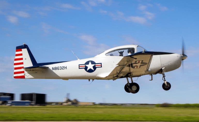 Historic airplane scenic flight in Rockport - vue 1