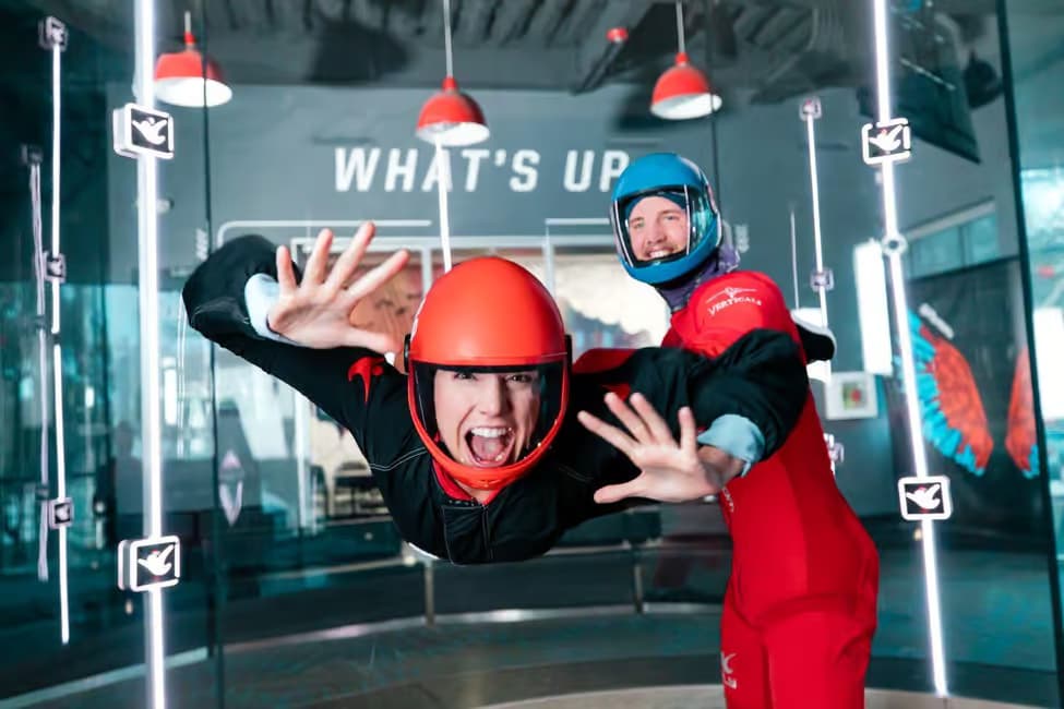 Indoor skydiving simulator in Queens, New York - vue 2
