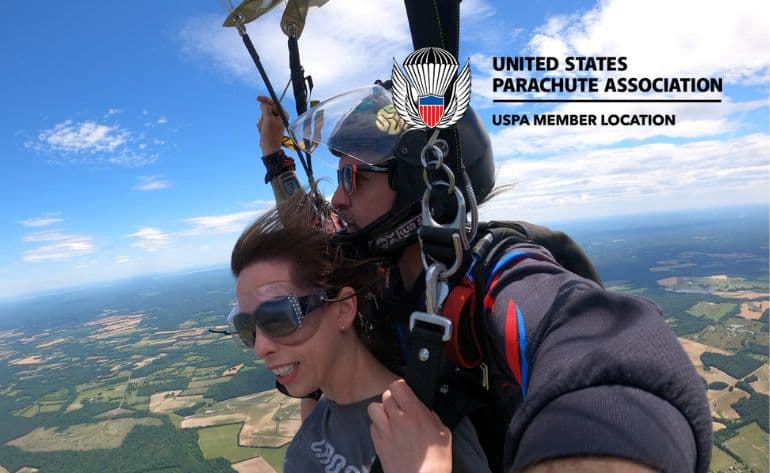 Tandem Skydiving near Washington, D.C. - vue 3