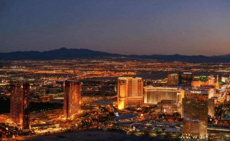 Private night helicopter tour over Las Vegas - vue 4