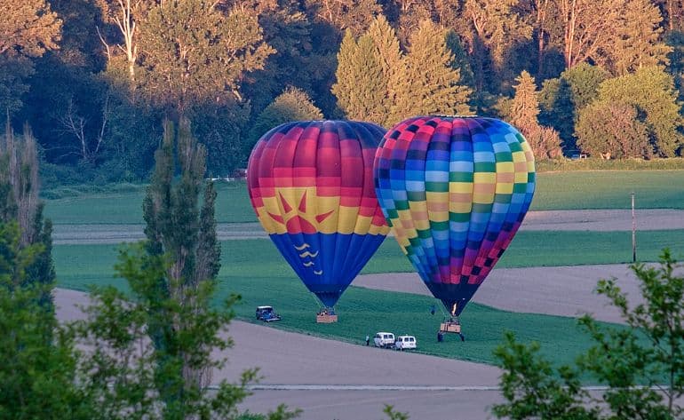 Hot Air Balloon Ride Near Seattle at Sunset - vue 4