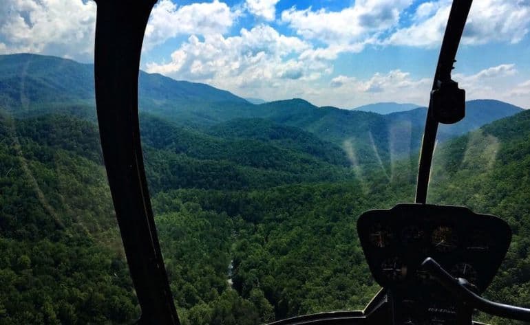Helicopter Tour in the Smoky Mountains - vue 5
