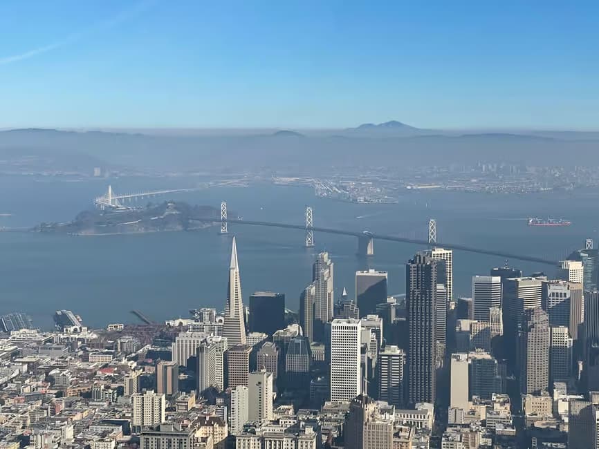 Airplane Scenic Flight Over San Francisco Bay - vue 4