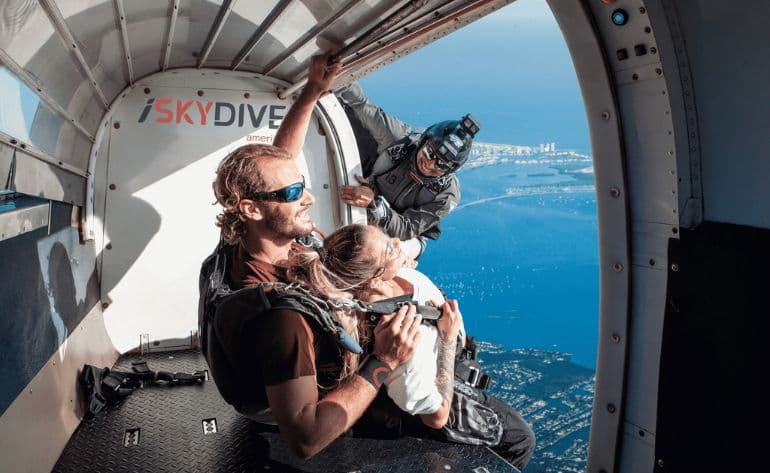 Tandem skydiving near New York - vue 2