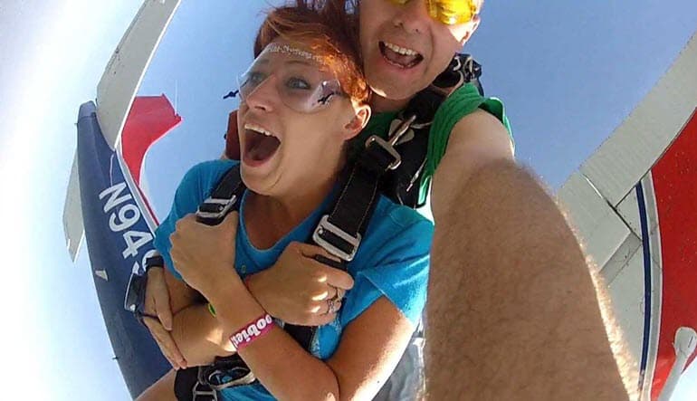Tandem skydiving near Detroit Tandem skydiving near Detroit