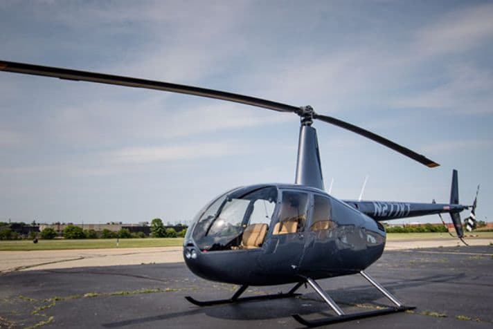 Private helicopter ride in Detroit - vue 2