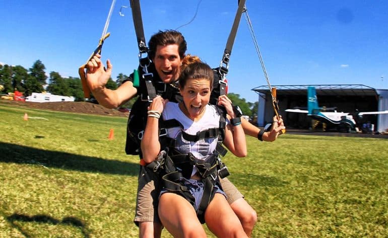 14,000 ft Tandem Skydiving near Chicago - Rochelle - vue 4