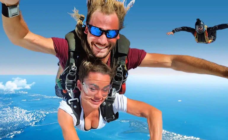 Tandem Skydiving between Philadelphia and New York - vue 1