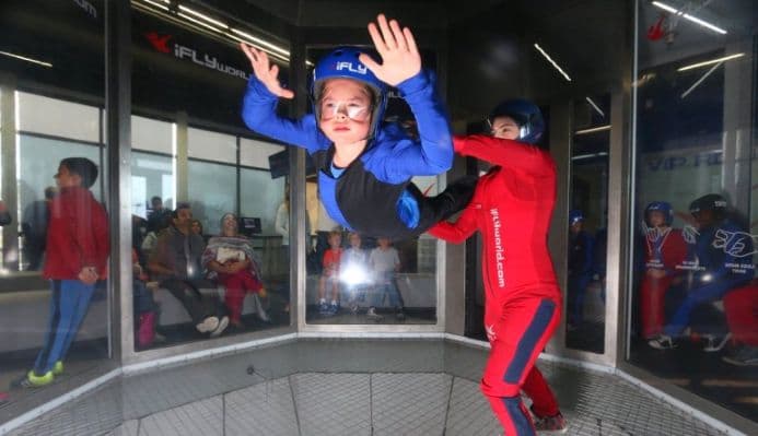 Indoor wind tunnel in San Francisco - vue 3