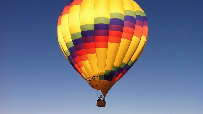 Hot air balloon ride in Albuquerque – Rio Grande overflight - vue 4