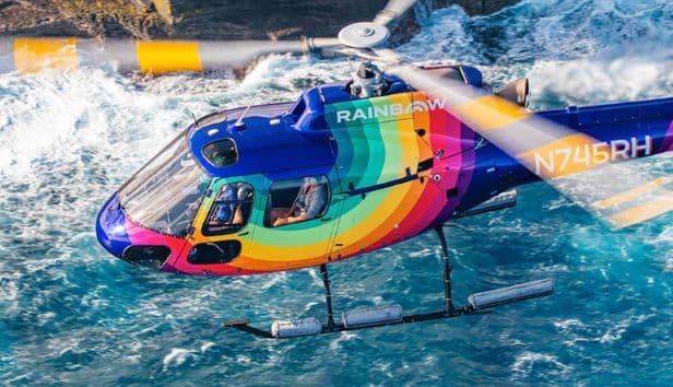 Helicopter flight over Oahu departing from Honolulu - vue 3