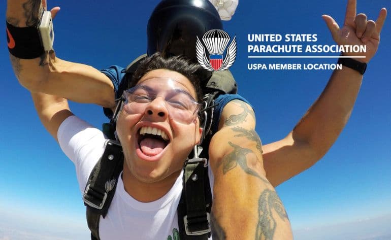 Tandem Skydiving near Phoenix, Arizona - vue 1