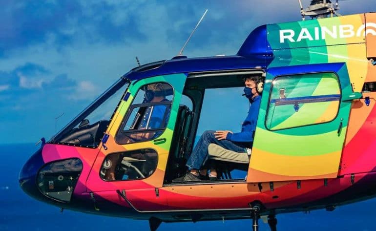 Big Island helicopter tour with a volcano overflight in Hawaii - vue 4