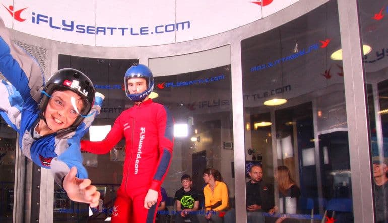 Indoor skydiving in Seattle - vue 3