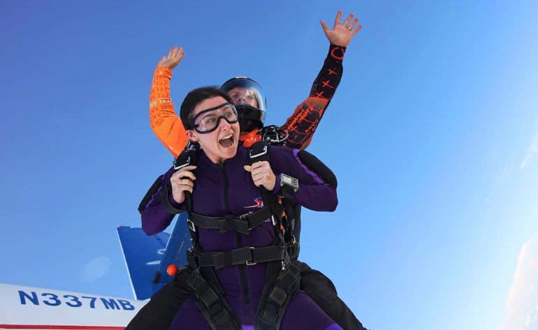Tandem Skydiving near Houston - vue 3