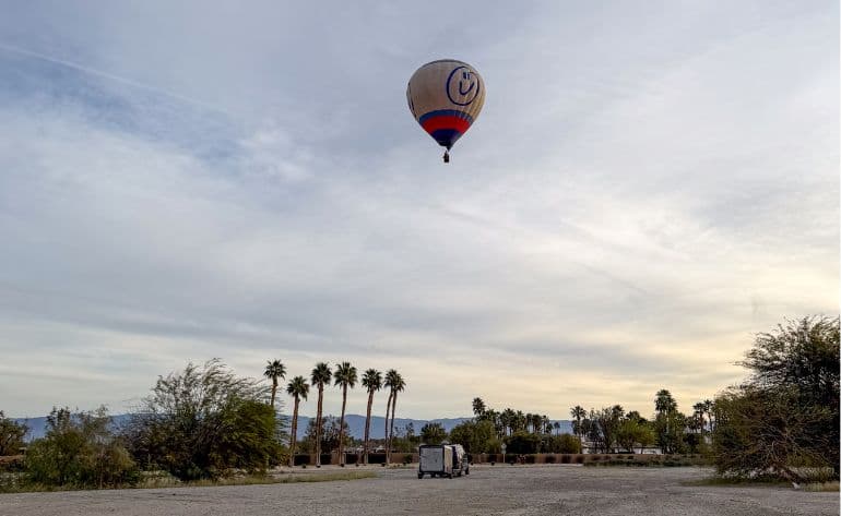 Hot Air Balloon Flight in Coachella near Palm Desert, California - vue 3