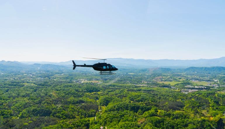 Helicopter Tour around Asheville, North Carolina Helicopter Tour around Asheville, North Carolina