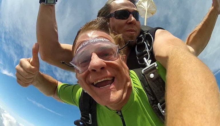 Tandem skydiving near Detroit - vue 6