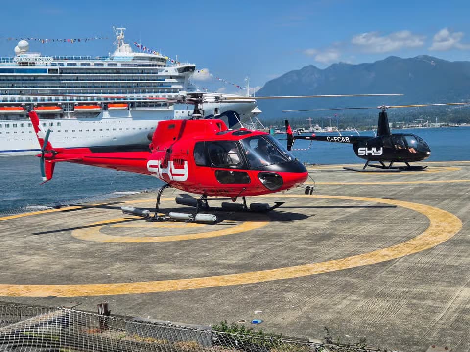 Helicopter tour departing from downtown Vancouver - vue 2