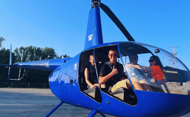 Introductory helicopter flight in Duluth, Minnesota - vue 2