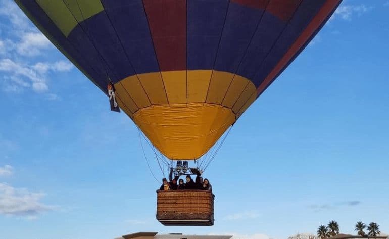 Private hot air balloon flight departing from Las Vegas - Sunrise flight - vue 3