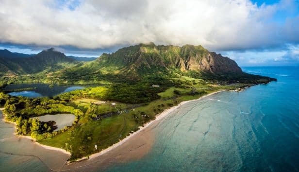 Helicopter flight over Oahu departing from Honolulu - vue 2