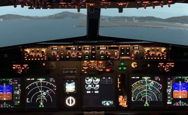 Boeing 737 flight simulator in Chicago - vue 3