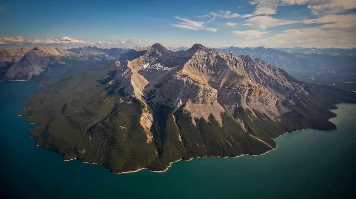 Helicopter Tour in the Rockies in Alberta - Departure North of Banff - vue 4