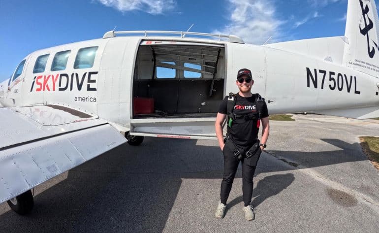 Tandem Skydiving between Philadelphia and New York - vue 2