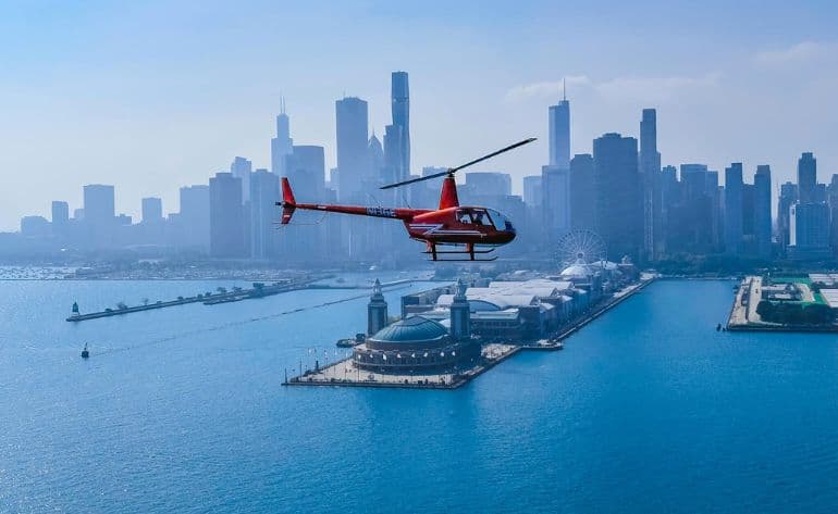 Helicopter Ride Over Chicago - vue 2