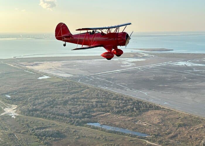 Scenic Biplane Ride Over Galveston Scenic Biplane Ride Over Galveston